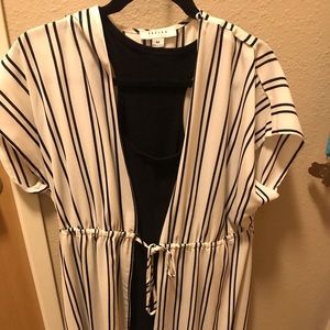 Dress cover that ties in front